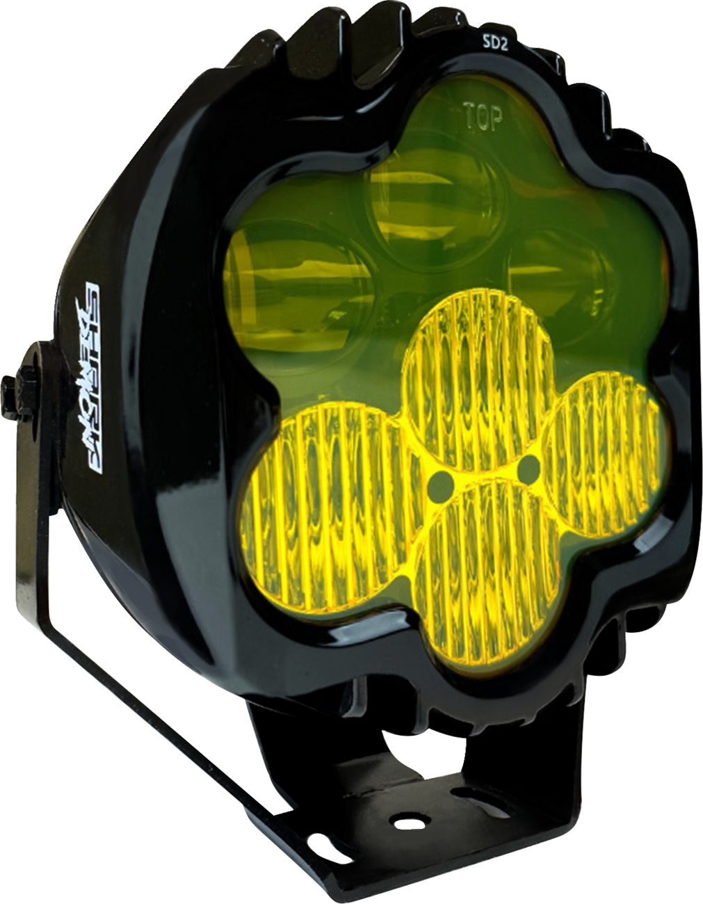 CUSTOM DYNAMICS Shark Demon™ Auxiliary Lights - Yellow SD2-OR-Y