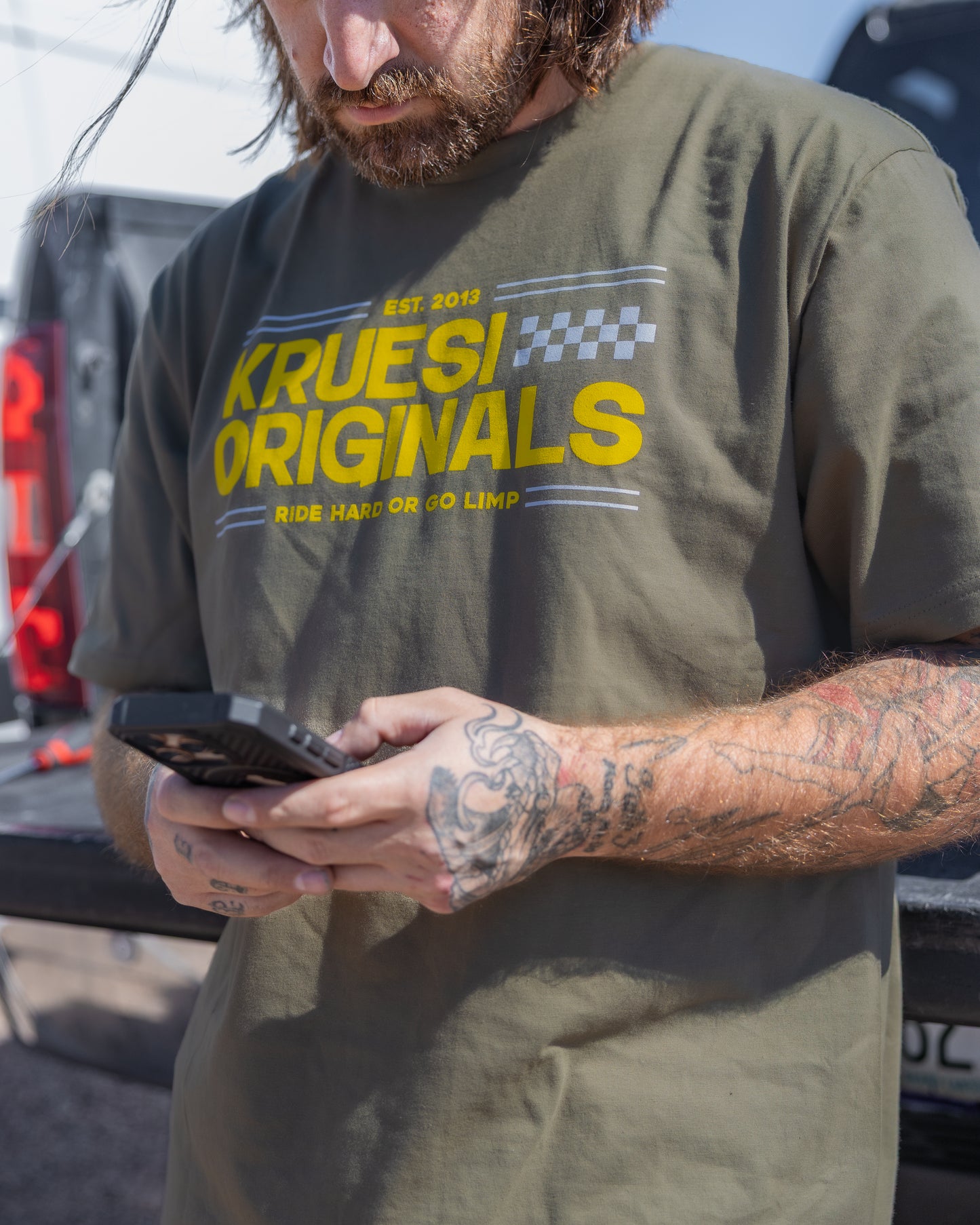 Kruesi Originals “Ride Hard” Tee