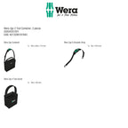 Wera Tools 2Go Tool Container, 3 pieces