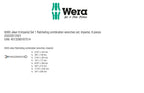 Wera Tools Joker Ratcheting Combination Wrenches Set, Imperial, 8 Pieces