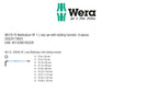 Wera Tools Torx Multicolour L-Key Set w/ Holding Function, 9 Pieces