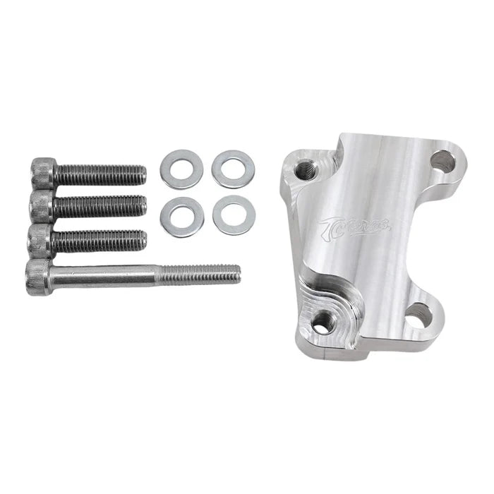 TC Bros 12.6" Front Brake Caliper Bracket for Harley OEM Calipers