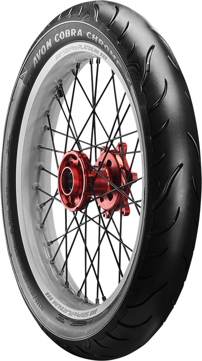 Avon Cobra Chrome AV91 Front Tire - 130/60B19 - 61V