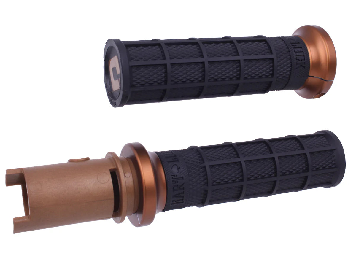 ODI V-Twin 2023.5+ Hart-Luck Lock-On™ Full Waffle Grips