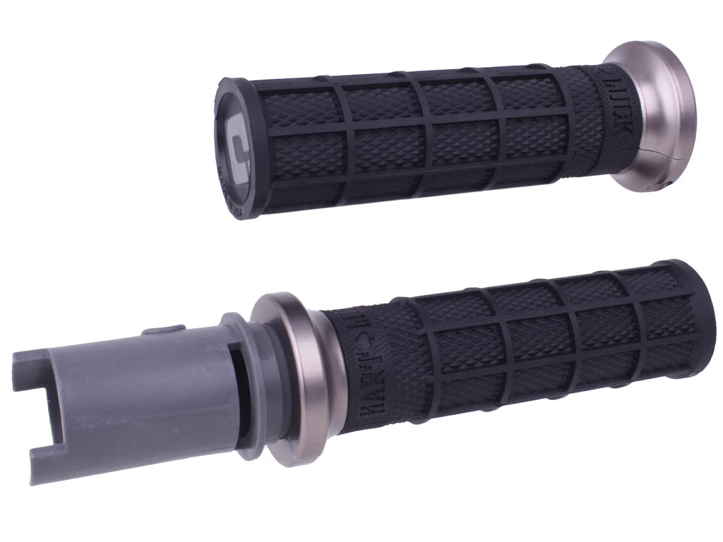 ODI V-Twin 2023.5+ Hart-Luck Lock-On™ Full Waffle Grips