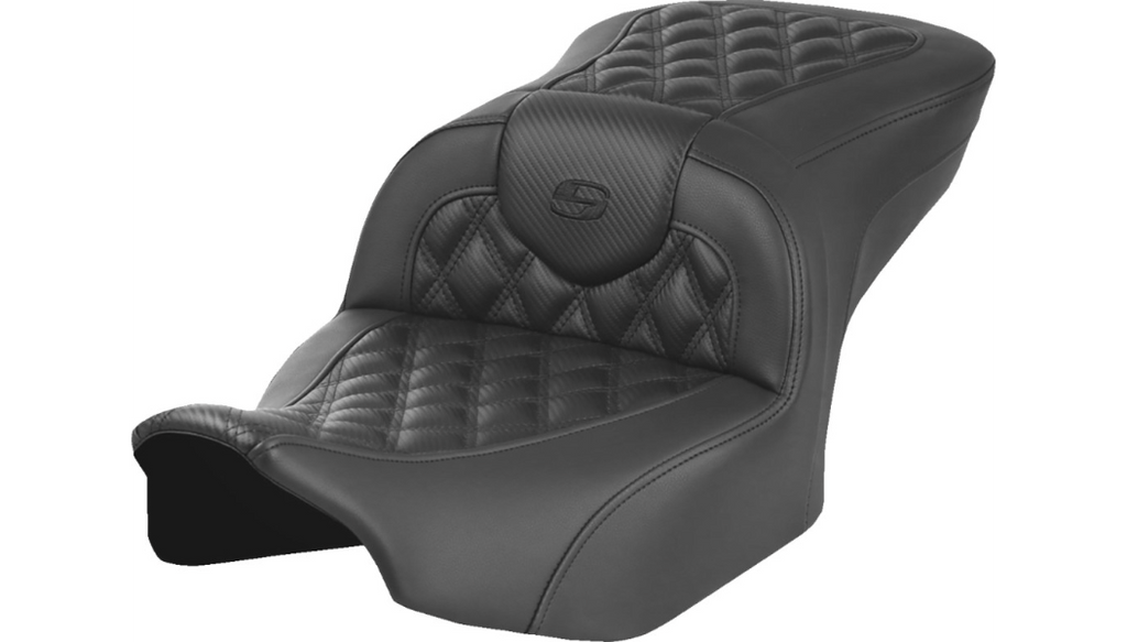 Saddlemen Heated Road Sofa Seat for Harley-Davidson Touring Models