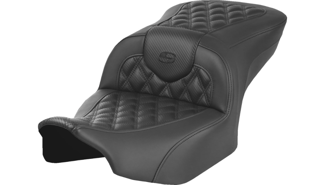 Saddlemen Heated Road Sofa Seat for Harley-Davidson Touring Models