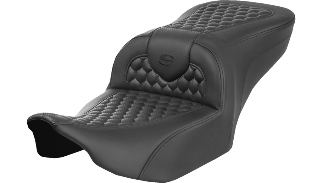 Saddlemen Heated Road Sofa Seat for Harley-Davidson Touring Models