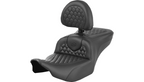 Saddlemen Heated Road Sofa Seat for Harley-Davidson Touring Models