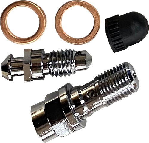 Caliper Bleeder Banjo Bolt Kit for Harley-Davidson Touring 2008+
