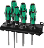 Wera Tools Kraftform Plus TORX® HF Screwdriver Set w/ Rack, 7 Pieces
