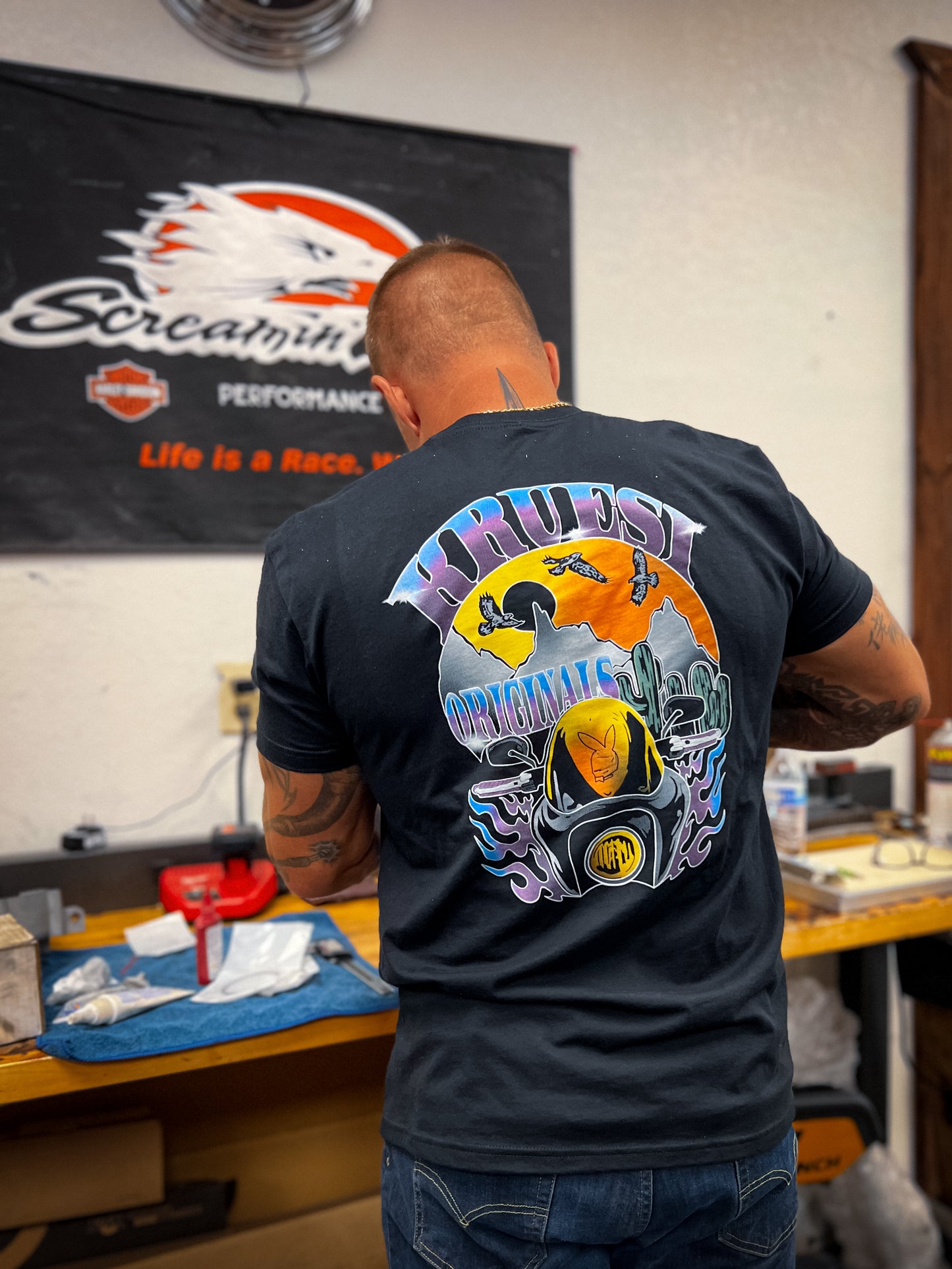 Kruesi Originals “T Sport Sunrise” Tee