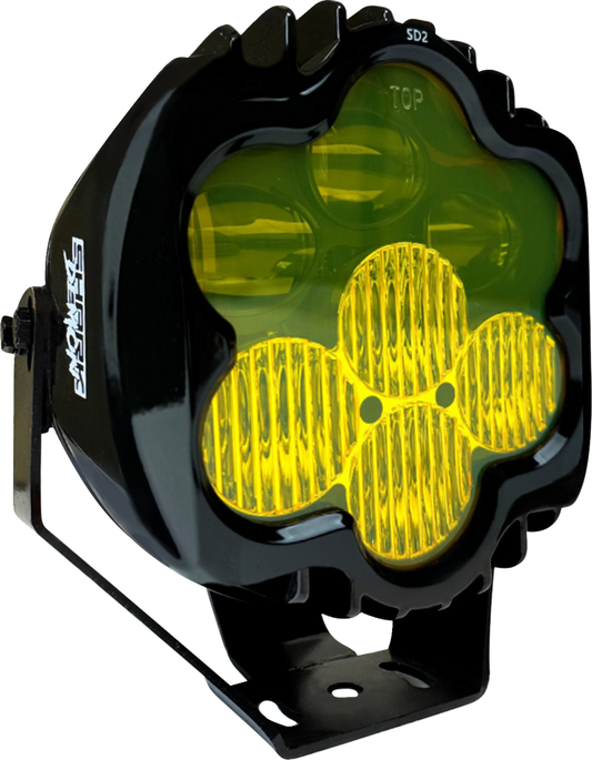 CUSTOM DYNAMICS Shark Demon™ Auxiliary Lights - Yellow SD2-OR-Y