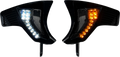 CUSTOM DYNAMICS Shark Demon® Turn Signal Vents - Smoke Lens SD-RG23-VTS-AW