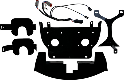 CUSTOM DYNAMICS Shark Demon® 2 Headlight Light - w/ Speed Plates SD2-23-RG-WW