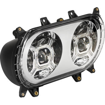 CUSTOM DYNAMICS Double-X LED Headlight for Road Glide Models
