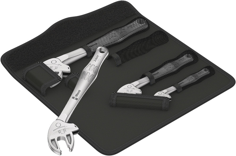 Wera Tools Joker Self-Setting Spanner Set, 4 Pieces