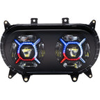 CUSTOM DYNAMICS Double-X LED Headlight for Road Glide Models