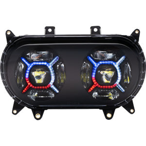 Double-X LED Headlight for Road Glide Models