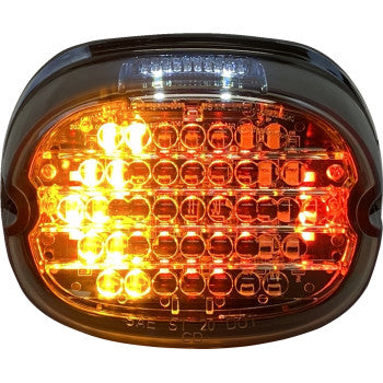 CUSTOM DYNAMICS Low Profile LED Taillight with Integrated Auxiliary Turn Signals