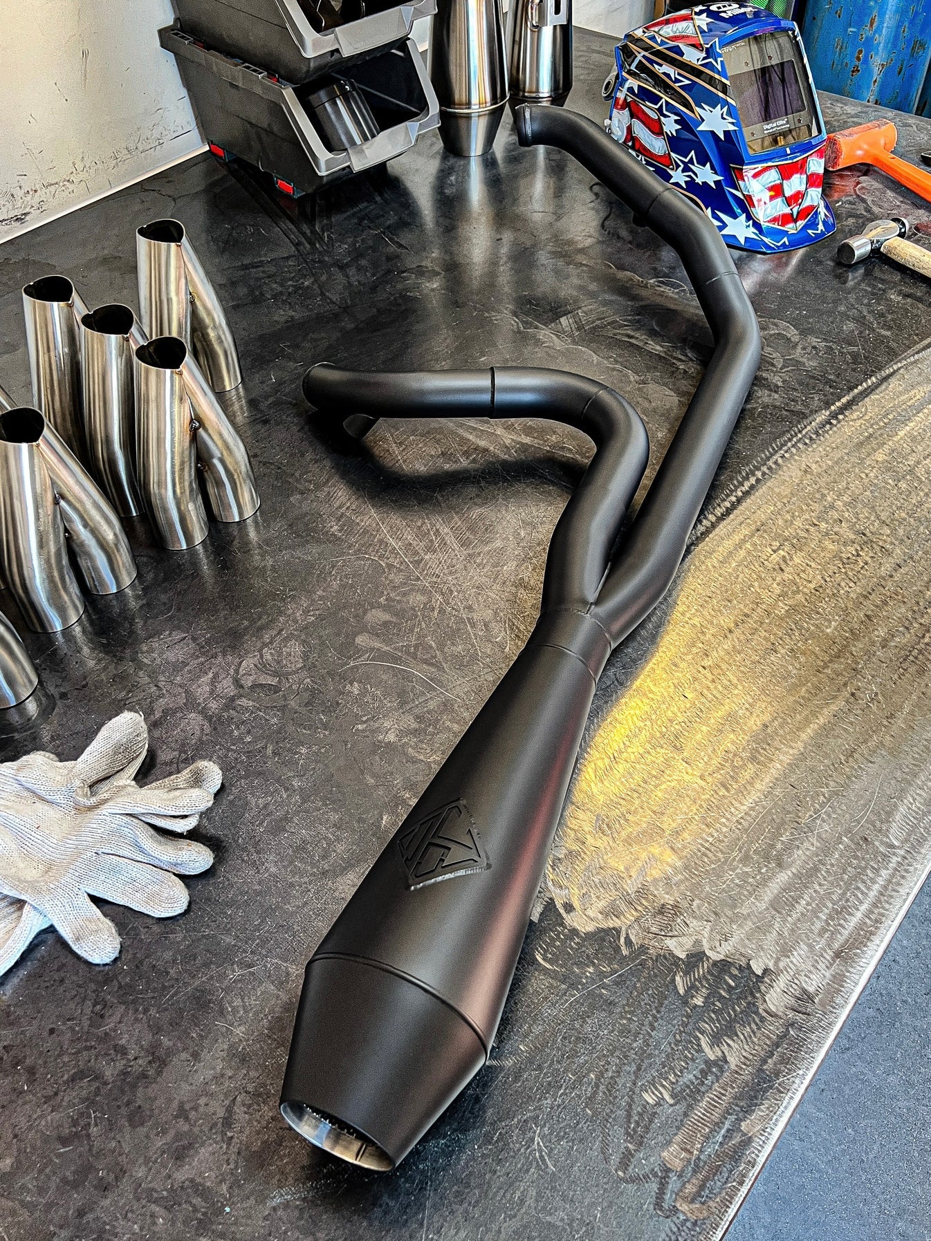 SP Concepts M8 Bagger Full-Length "Turnpike" Exhaust