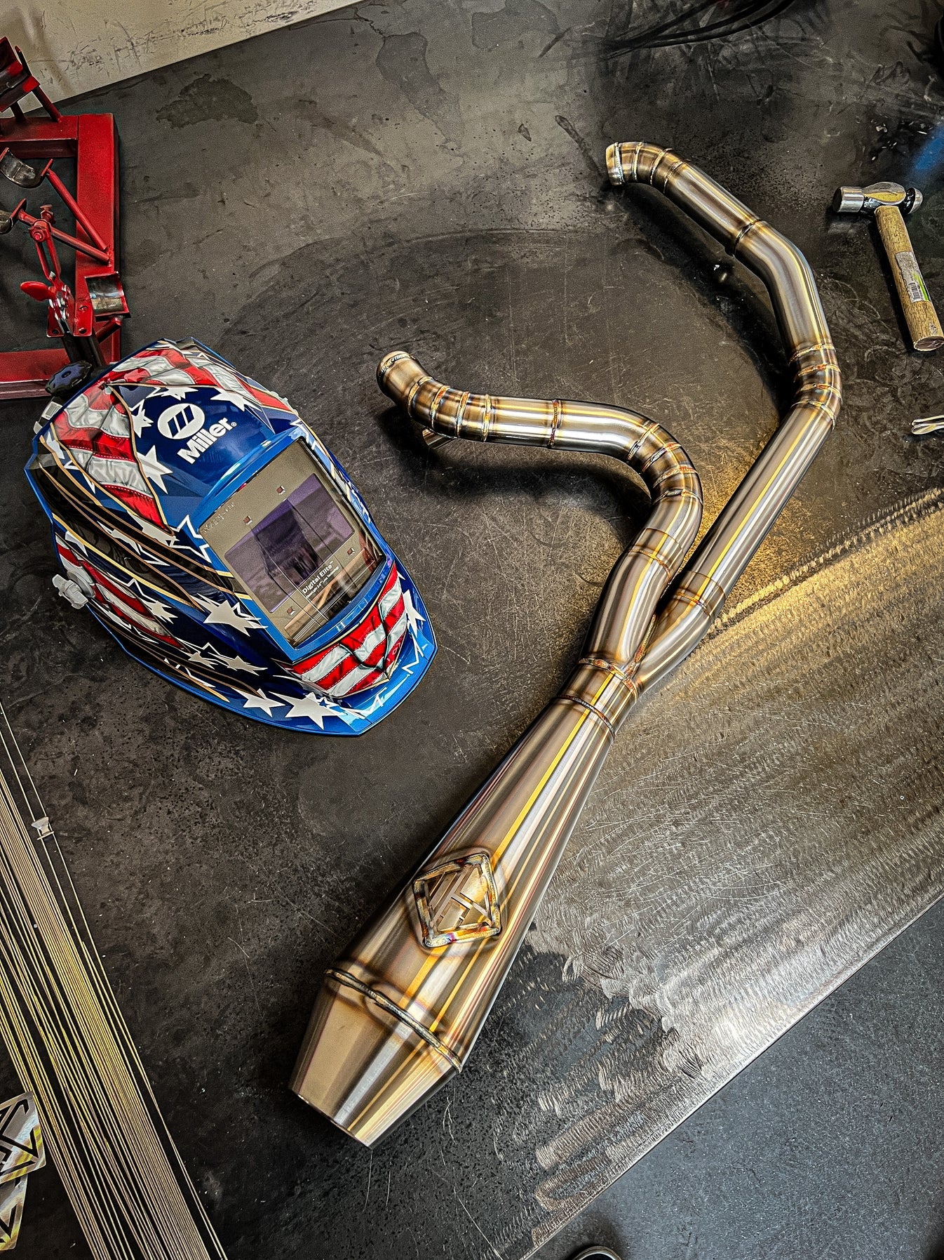 SP Concepts M8 Softail "Big Bore 4.5 Works Edition" Exhaust