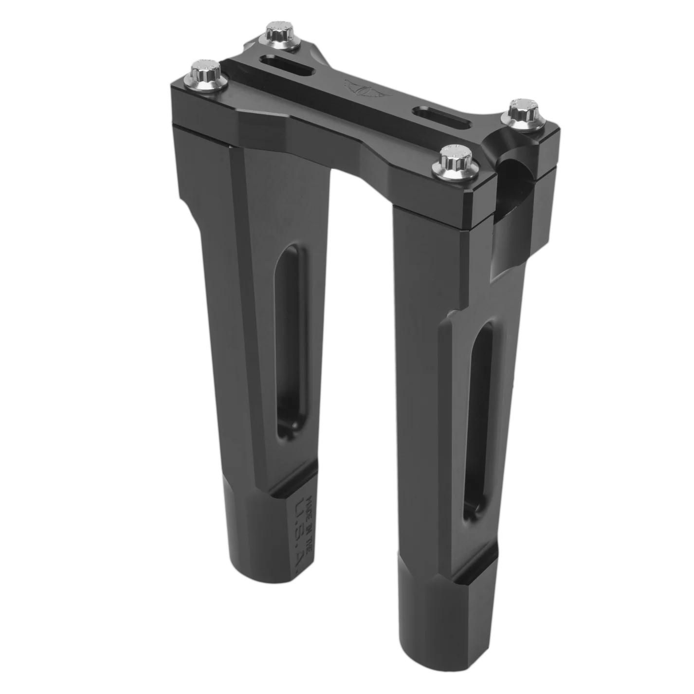 Big Al's Cycles Bubba Clamp Straight Risers for Harley-Davidson