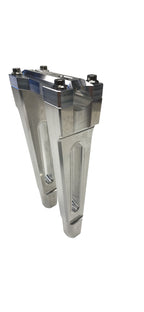 Big Al's Cycles Bubba Clamp Straight Risers for Harley-Davidson