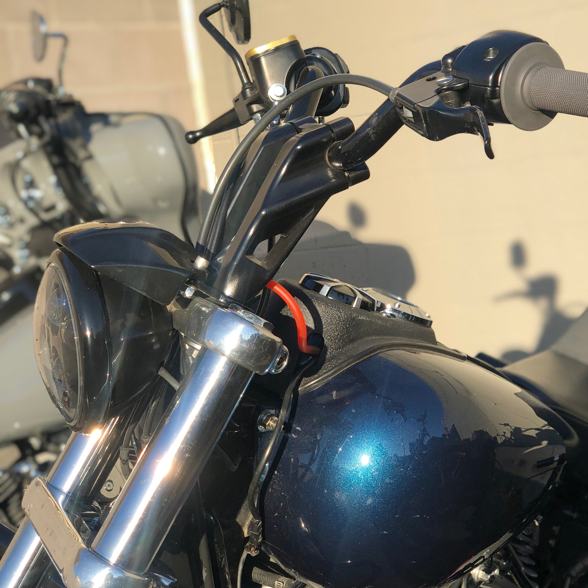 Kruesi Originals Headlight Relocation Kit in Black