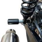 Kruesi Originals Bottom Mount Shock Sliders for 2000–2017 Dyna