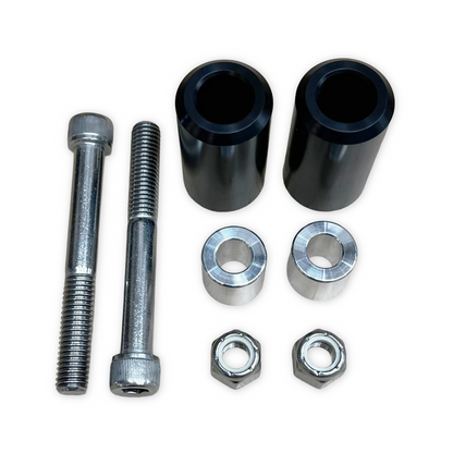 Kruesi Originals Bottom Mount Shock Sliders for 2000–2017 Dyna