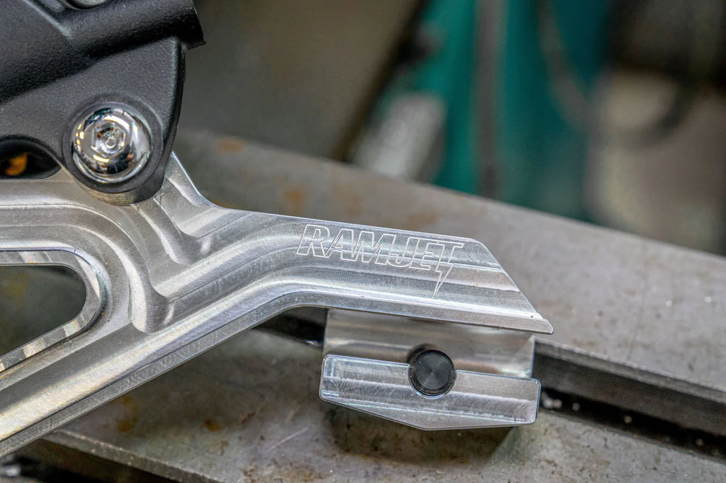 Ramjet Racing Brembo Rear Caliper Bracket for Dyna Models