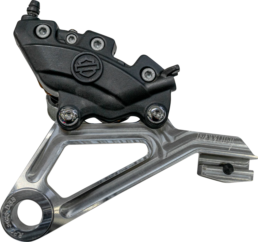 Ramjet Racing Brembo Rear Caliper Bracket for Dyna Models
