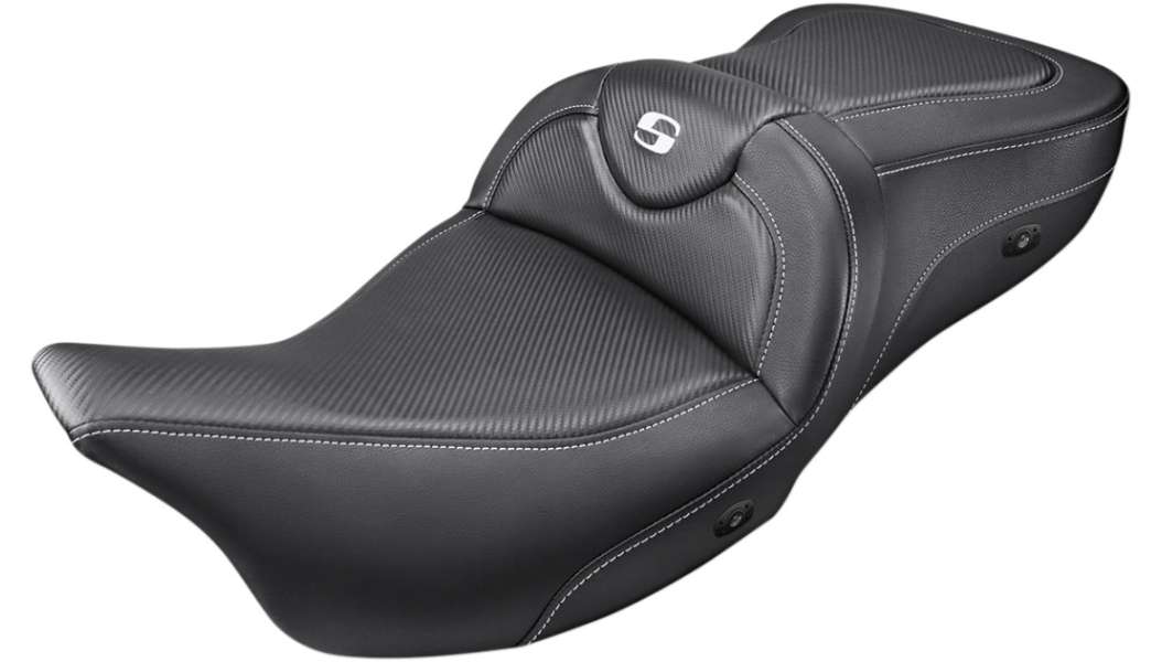 Saddlemen Heated Road Sofa Seat for Harley-Davidson Touring Models