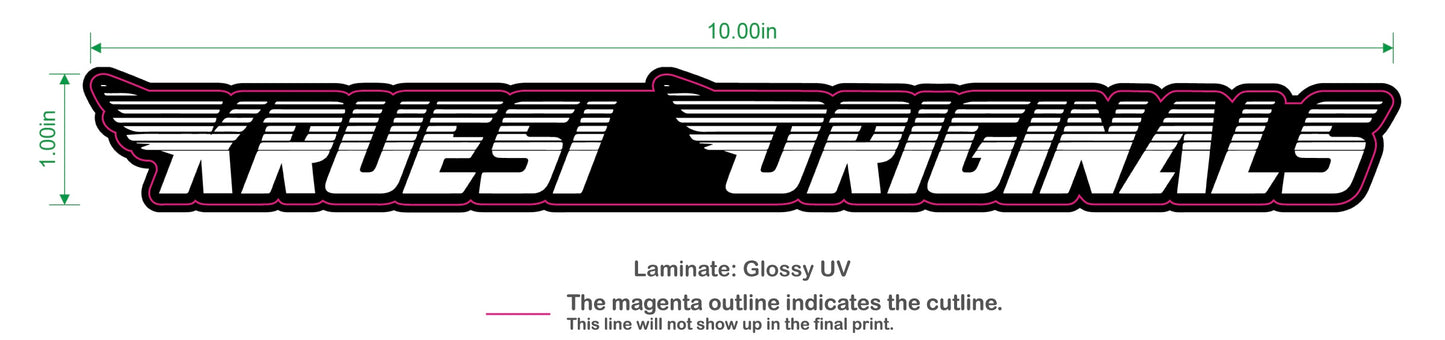 Kruesi Originals Stickers