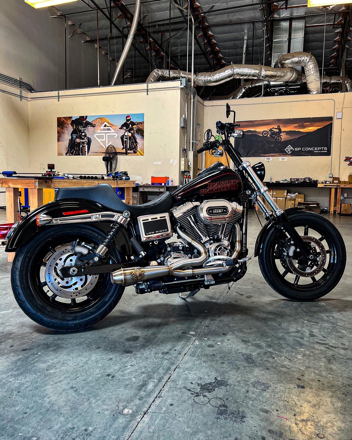 SP Concepts Dyna Lanesplitter Exhaust