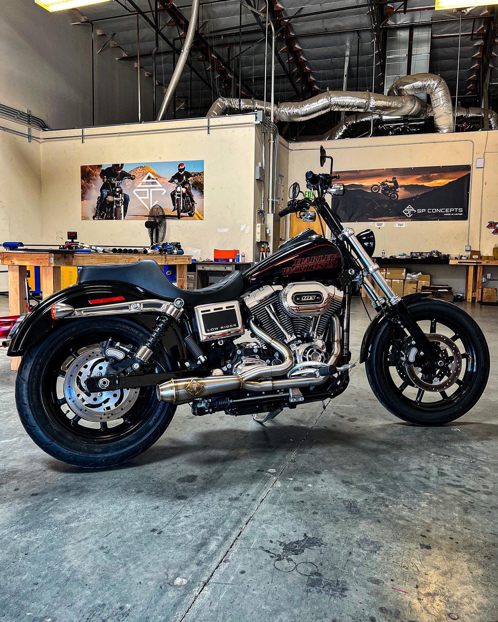 SP Concepts Dyna "Lanesplitter" Exhaust