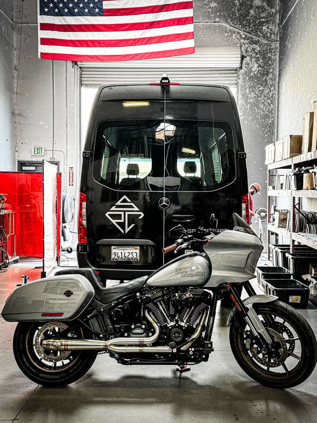 SP Concepts M8 Softail Mid-Length "Elsinore" Exhaust