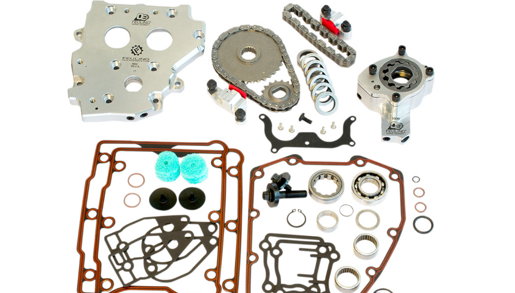 Feuling OE+ Hydraulic Cam Chain Tensioner Conversion Kit for 1999-2006 Twin Cam
