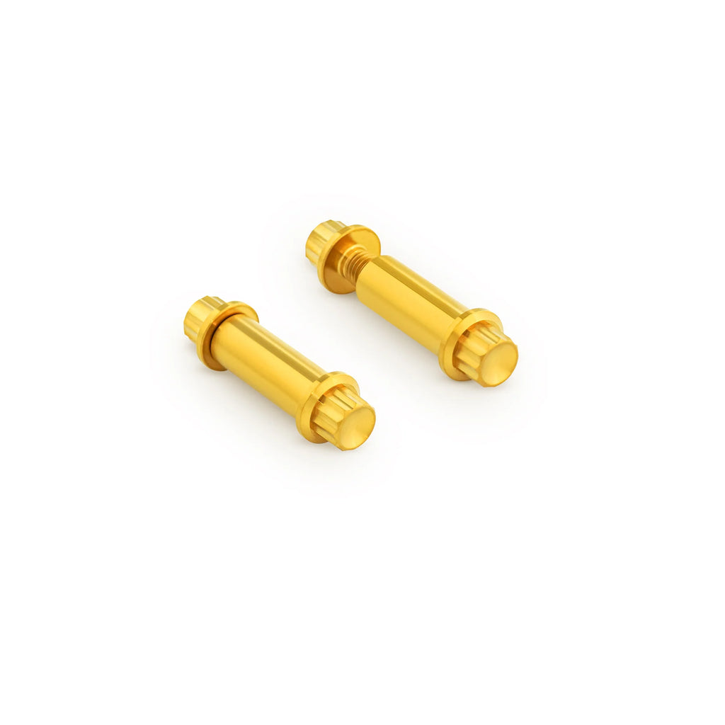 Arlen Ness Titanium 12-Point Foot Peg Mounting Hardware