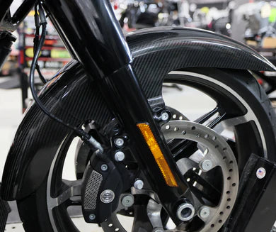 Blockhead Moto Harley-Davidson Carbon Fiber Touring Front Fender (2024)
