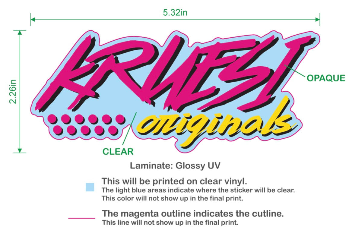 Kruesi Originals Stickers