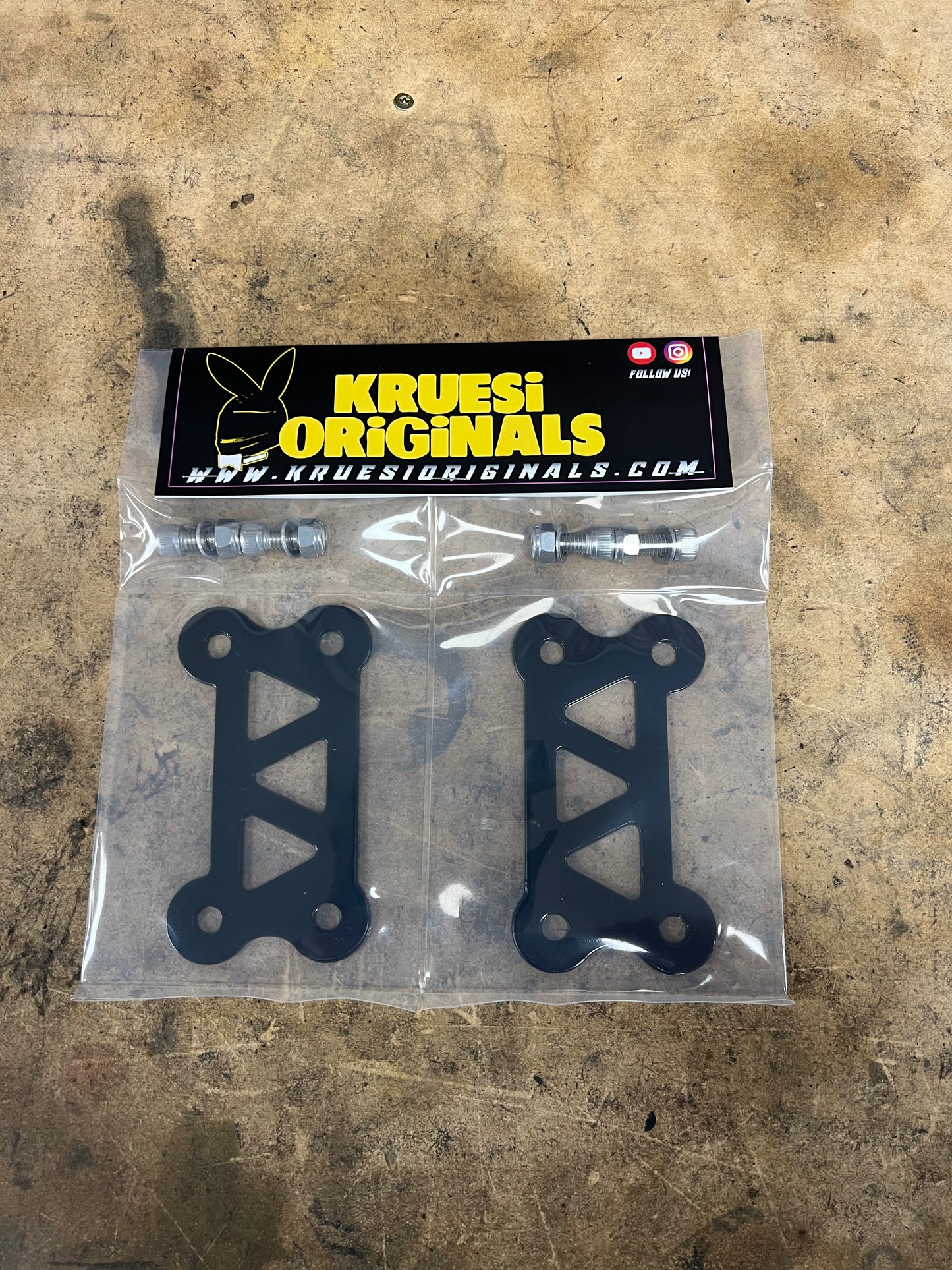 Kruesi Originals 21” Wheel Adapter Fender Brackets for 2024+ Touring Models