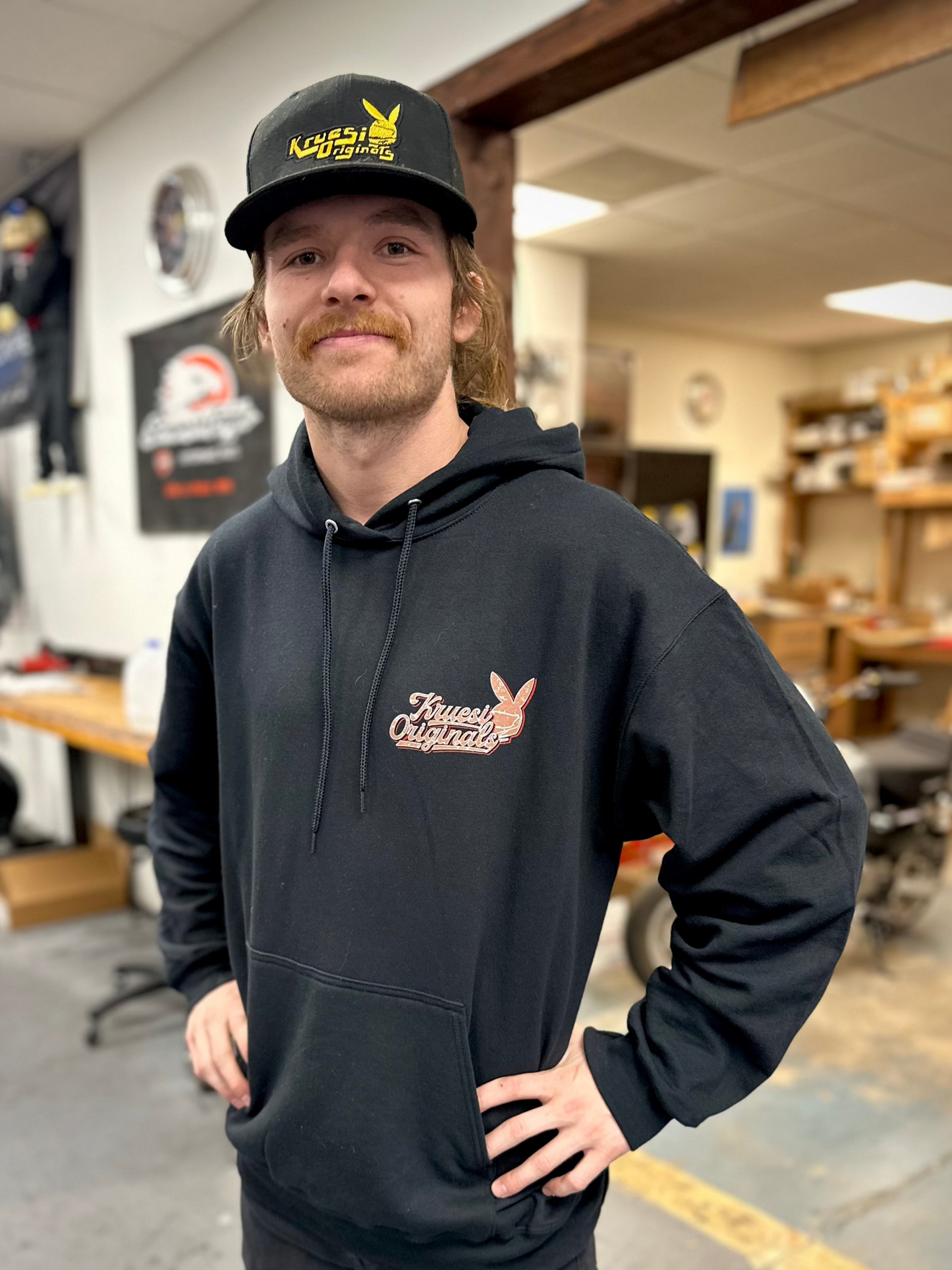 Kruesi Originals “V-Twin Eagle” Hoodie