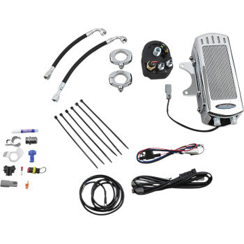 Ultra Cool Side Mounted Oil Cooler Kit for Dyna