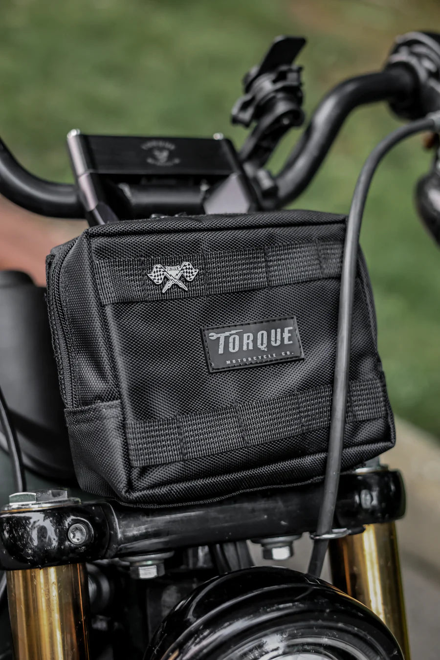 TORQUE MOTORCYCLE CO. | HANDLEBAR BAG | ONYX