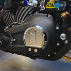 Kruesi Originals Slider Derby Cover for M8 Softail Models