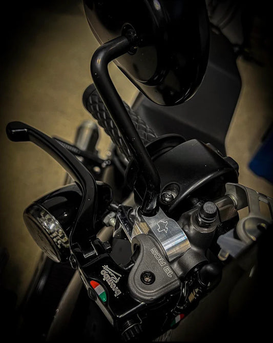 Twisted T Industries Mirror Clamp For Brembo RCS