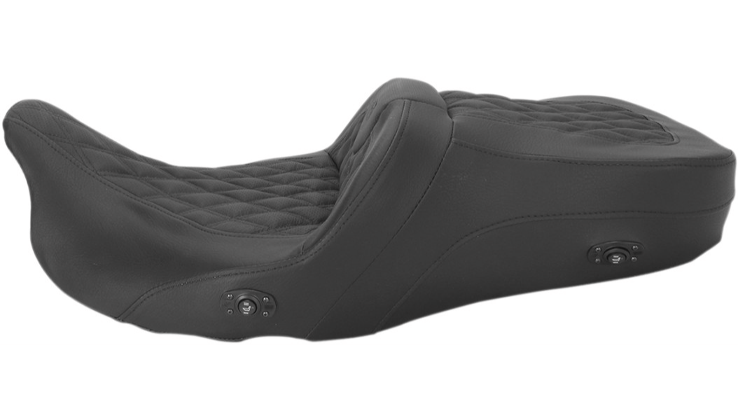 Saddlemen Heated Road Sofa Seat for Harley-Davidson Touring Models