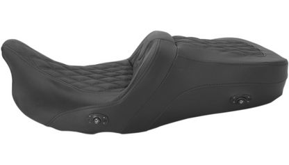 Saddlemen Heated Road Sofa Seat for Harley-Davidson Touring Models